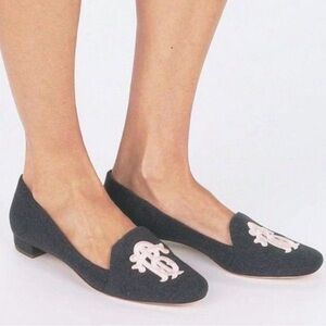 TORY BURCH
Antonia Monogram Loafer In Heather Gray